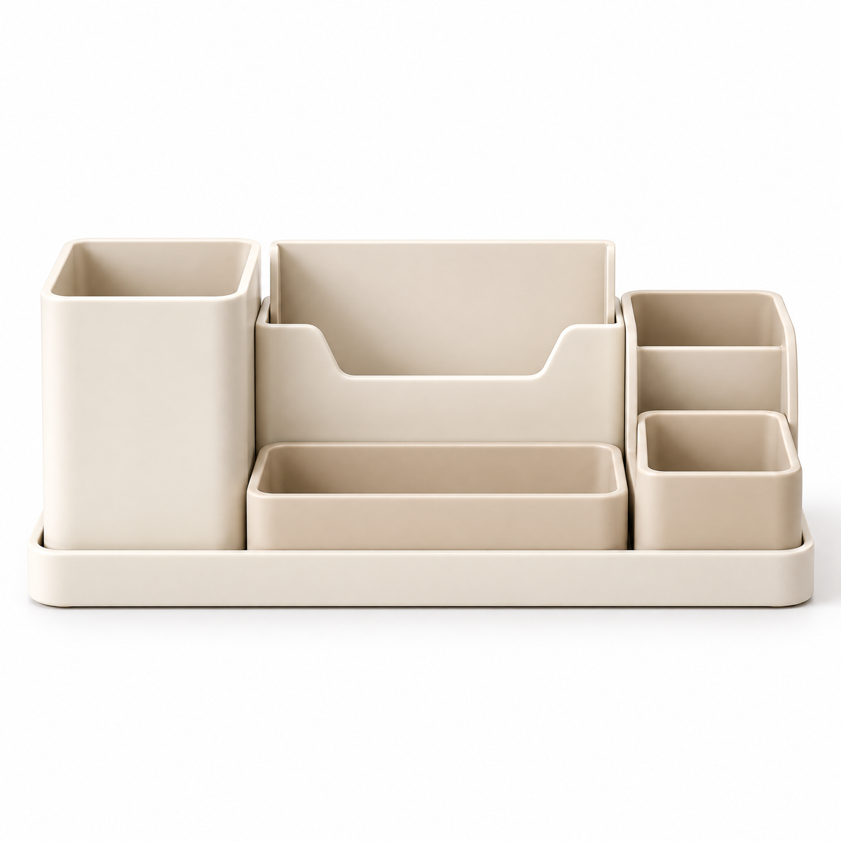 Melvariq™ Multi-Compartment Desktop Organizer
