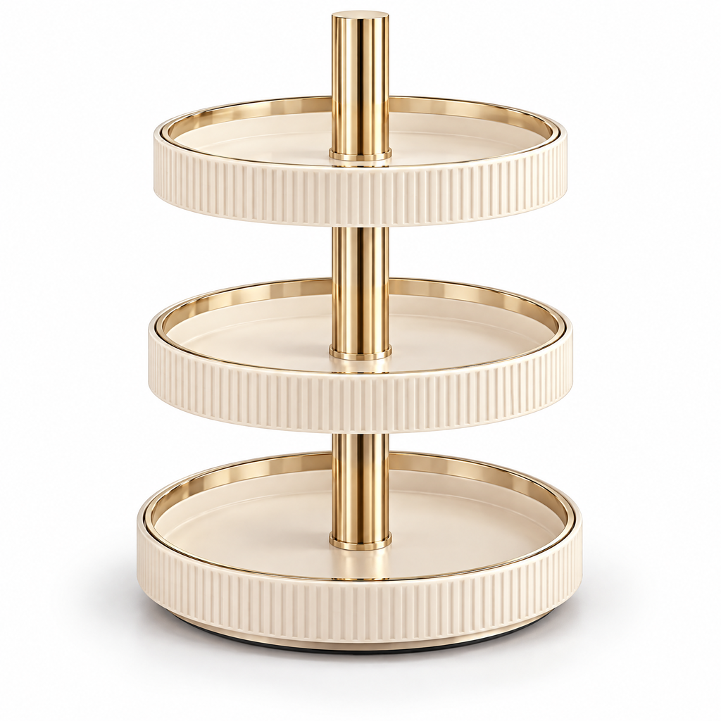 Melvariq™ 3-Tier Rotating Vanity Organizer