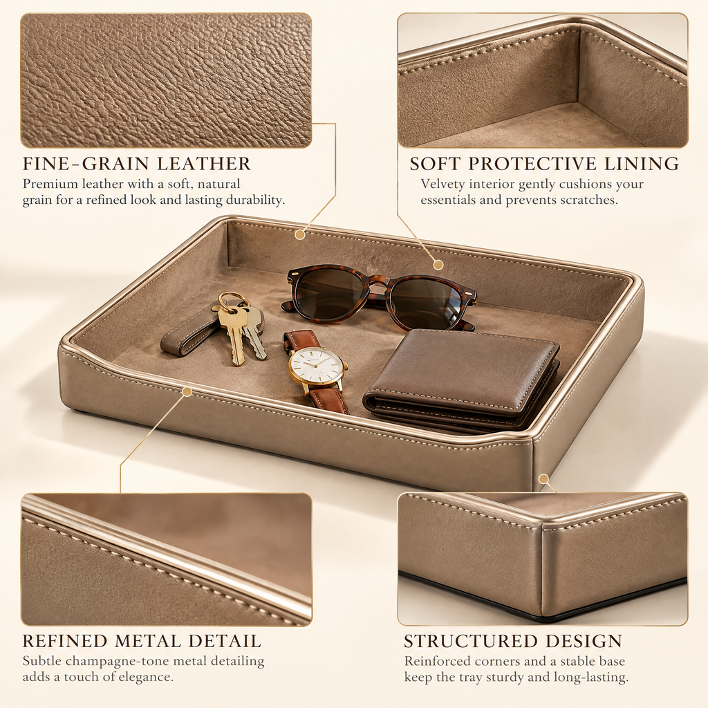 Melvariq™ Everyday Essentials Valet Tray