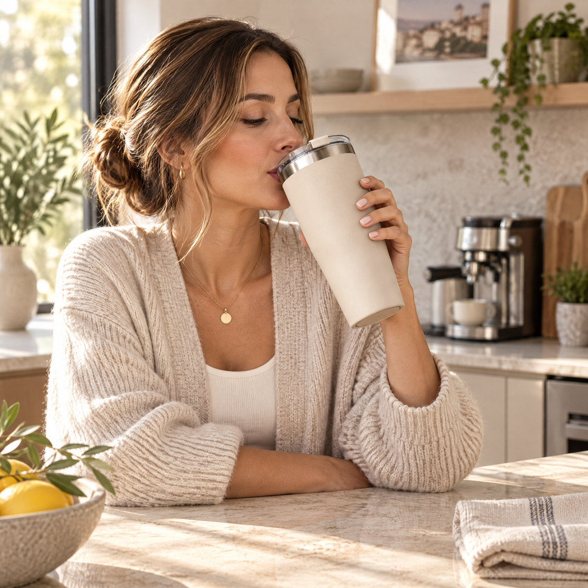 Melvariq™ Insulated Everyday Travel Tumbler