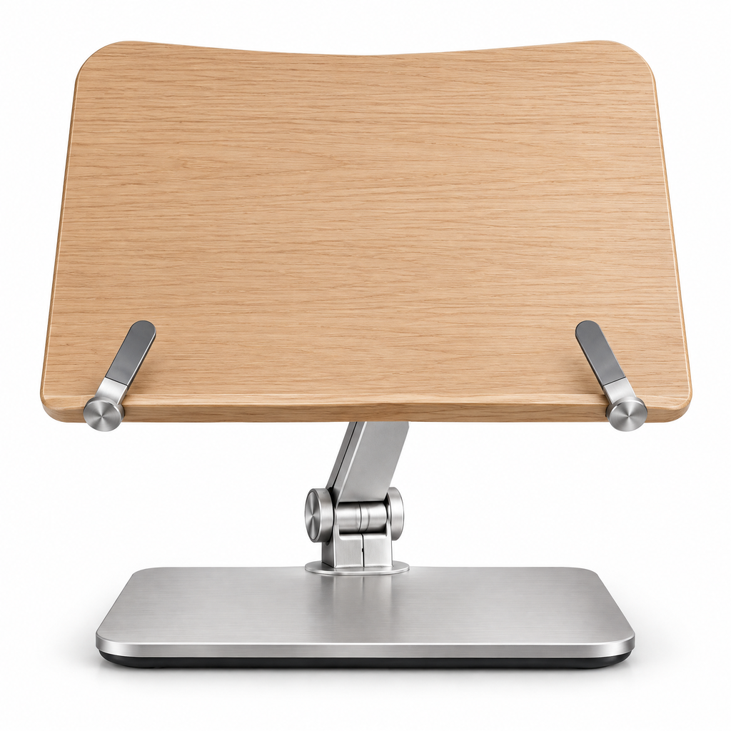 Melvariq™ Adjustable Wooden Book Stand