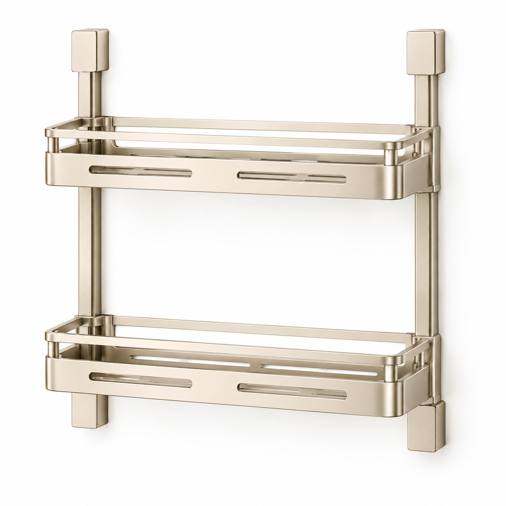 Melvariq™ 3-Tier Wall-Mounted Bathroom Shelf
